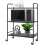 SunnyPoint Metal Rolling Organizer Utility Craft (duzy BLK) 1