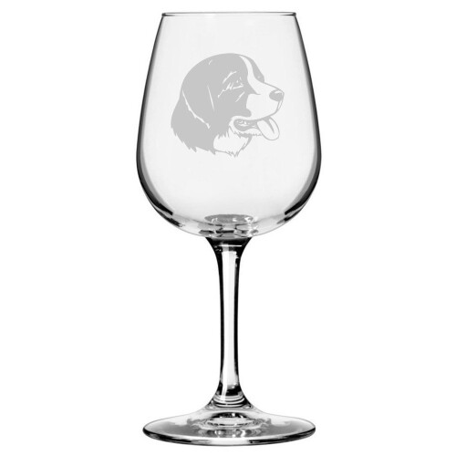 Cmpul Landseer Tematic Gratat 12.75oz pahar de vin 1