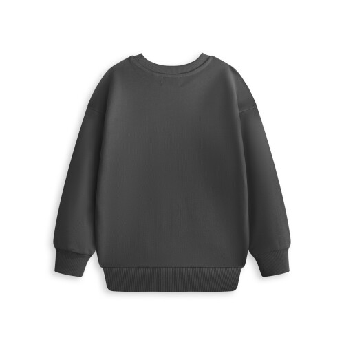 (13-14 Years) Wednesday Sweatshirt (Girls Grey) 1