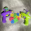 2pcs Kids Outdoor Game Foam Disc Gun Toy Shooting  Interactive Toy 4