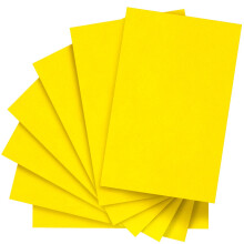 IOOLEEM Gelbe Filzbgen, 30 Stck, 17,8 x 29,9 cm (nahe A4-Format  18 x 28,5 cm, vorgeschnittene Filzbgen zum Basteln, Bastelfilz, Stoffbgen, Nhf