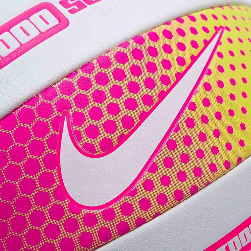 Nike Nike SOFTSET 1000 Volley da esterno 5 Rosa/Bianco 2