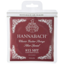 Hannabach 652547 Serie 815 SILVER SPECIAL SUPER HIGH TENSION SET per chitarra classica - Red