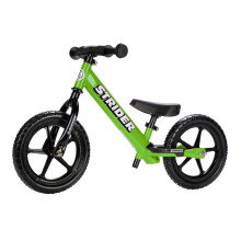Strider 12 Sport Bike Green - No Pedal Balance Bicycle for Kids 18 M