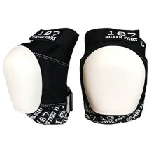 187 KILLER PADS Pro Knskydd Svart / Vit Liten