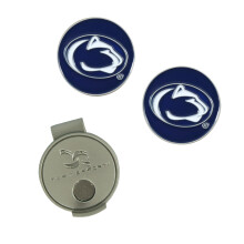 SPEGCIA DI TEAM Penn State Nittany Lions Hat Clip e 2 pennarelli da palla