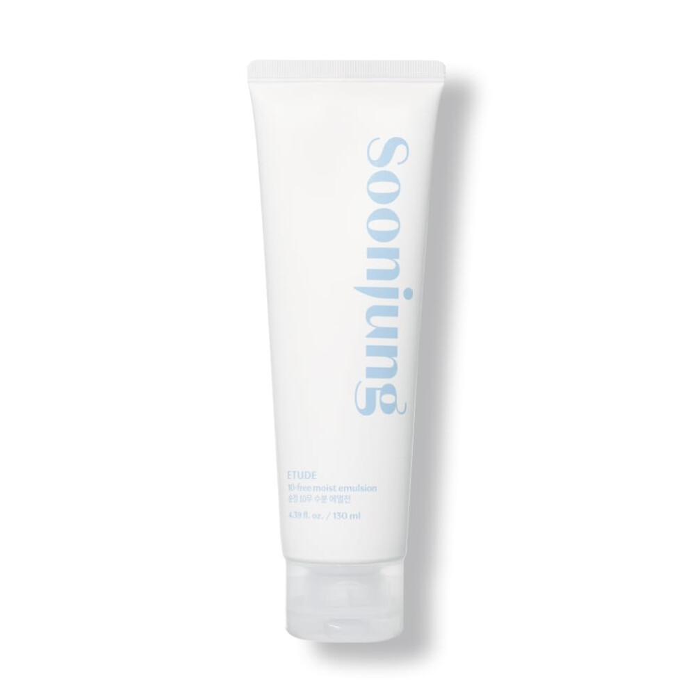 Ï¿½Tude Etude Soonjung 10 Free Moist Emulsion 4.39 Fl. Oz (130Ml) 23Ad | Hypoallergenic Non-Irritating Hydrating Emulsion For Skin Damage Care And R