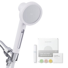 de la peau  haute pression Haute pression avec une filtration certifie NSF pour une douche  la vitamine C naturelle de l'eau dure (argent pur)
