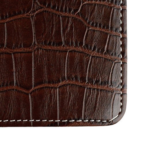 ON PAR Crocodile Scorecard Holder Brown/Black 2