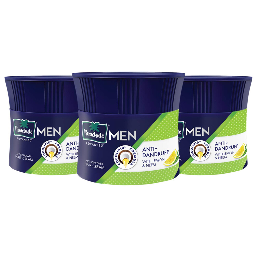 Parachute Advansed Cream Men Hair Anti-Dandruff 100 Gm (Pack Of 3)
