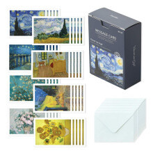 Monolike Message Gogh-Karte Mix aus 40 Mini-Einzelkarten und 20 Umschlgen