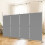 RANTILA 4 Panel Room Divider  6 Ft Tall Folding Privacy Screen Room Di 1