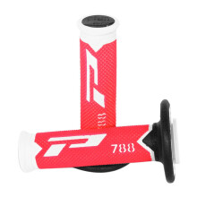 Progrip 788 Pa078800WRN Progrip Motocross-Lenkergriffe, Wei/Rot/Schwarz
