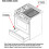 Premium Plus Σαπούνια Προστασίας για GE Gas Range Model JGB695EEF1ES, Custom Cut, Εύκολα στην Καθαριότητα. 3