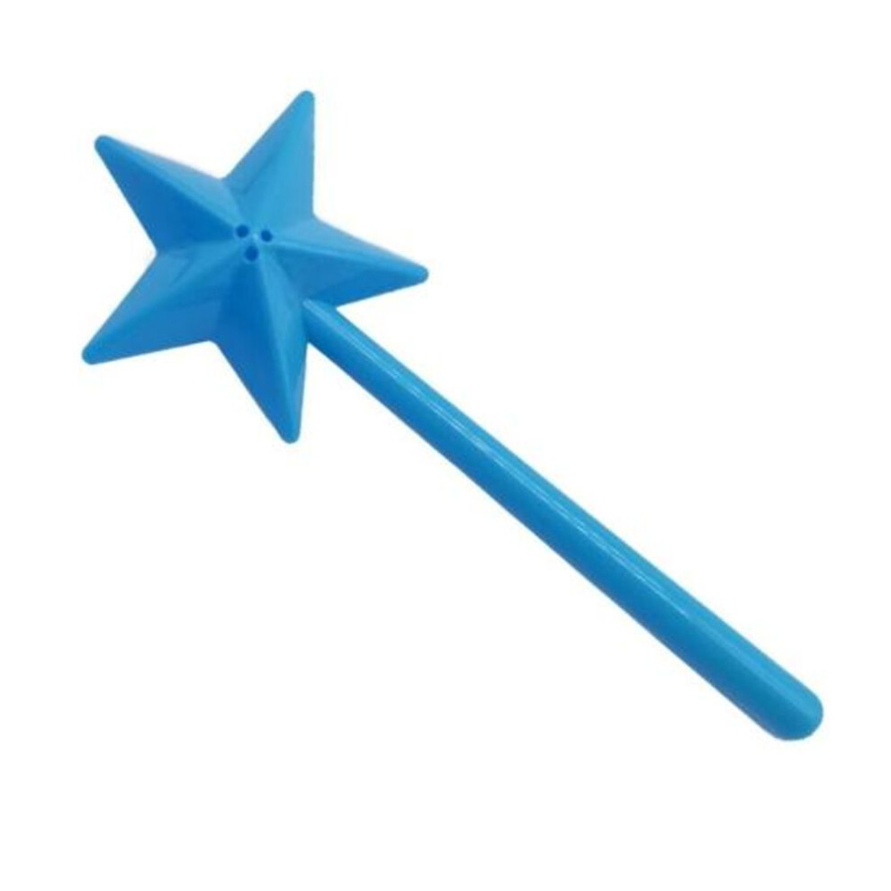 (blue) Salt And Pepper Shaker Wand 3 Holes Refillable Seasoning Spice Star