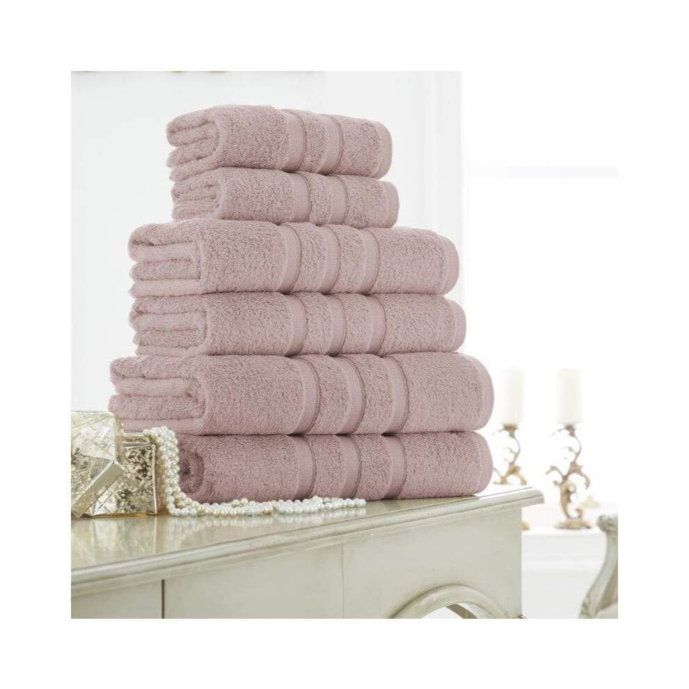 (Blush Pink, 1x Bath Towel) 100% Egyptian Cotton Towels Zero Twist 600 GSM Extra Thick Super Soft Highly Absorbent Quick Dry Towels and Bath Towels Ha-image-OPC-PJ7SYRH-NEW