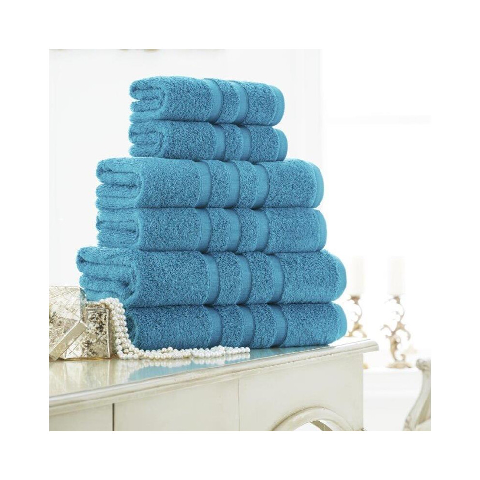 (Turquoise, 1x Bath Towel) 100% Egyptian Cotton Towels Zero Twist 600 GSM Extra Thick Super Soft Highly Absorbent Quick Dry Towels and Bath Towels Han-image-OPC-PJ7SYTJ-NEW