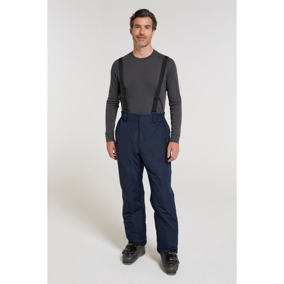 (S, Navy) Mountain Warehouse Mens Dusk II Ski Trousers-image-OPC-PJ7T5S9-NEW