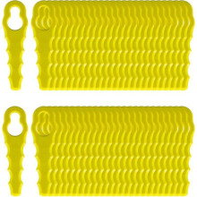 Pack of 100 Serrated Edger Blades for Ryobi RAC155 RAC157 RAC158 Double-Head Compatible