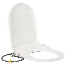 Non-Electric Bidet Toilet Seat,For Elongated Toilets,Dual Nozzle System