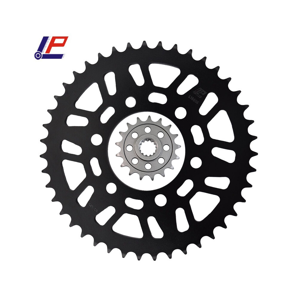 Lp 520 Cnc 16T 43T Motorcycle Front Rear Sprocket For Kawasaki Zx-6R Zx600 Zx636 Ninja Zx 600 636 Zx6r 6R 2007-2018 6935158924752