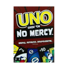 (Show no mercy) UNO board game card tin box set
