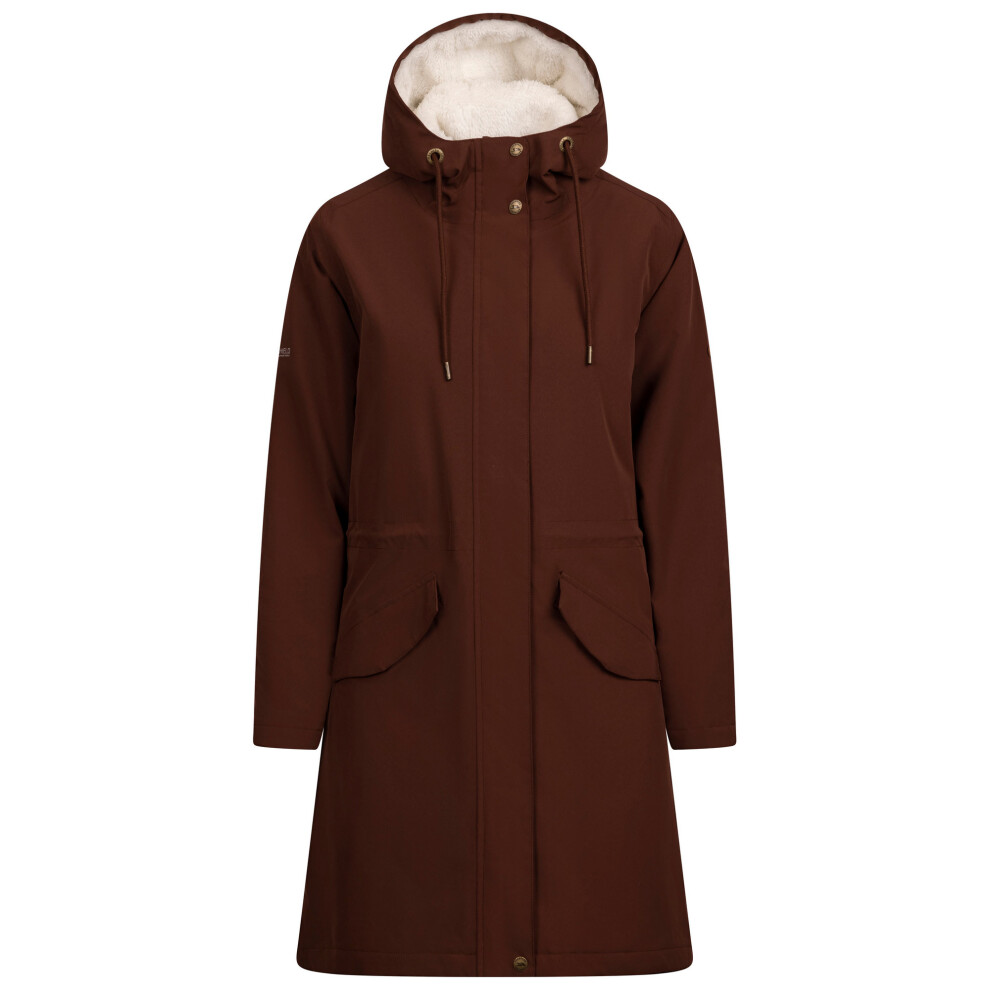 (3XL, Chestnut) Trespass Womens/Ladies Vailsom Waterproof Jacket