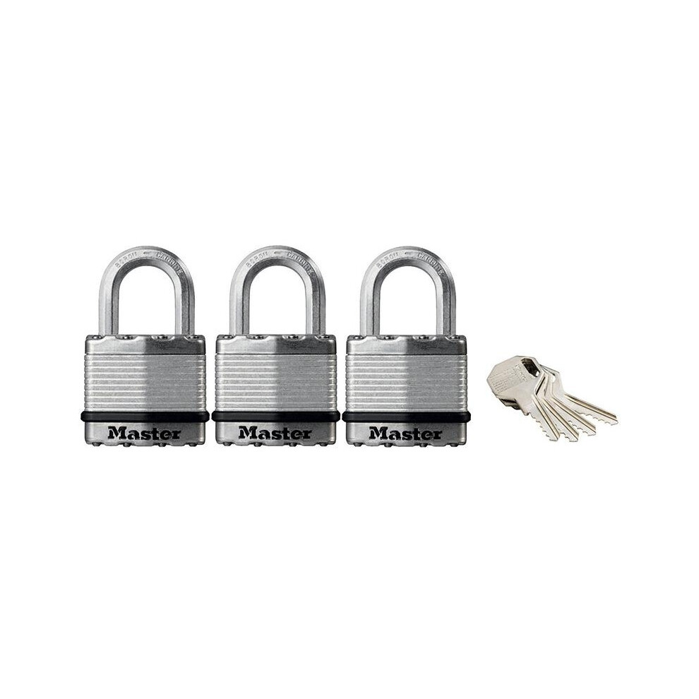 Master Lock Excell Laminated Steel Padlocks