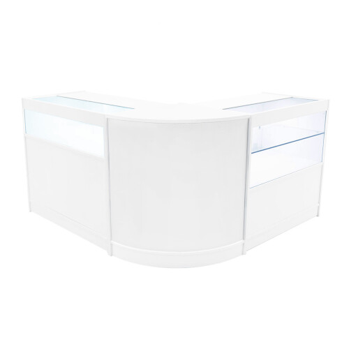 Adonis LED Ladentheke Set CM60 + B900 + C900 – Weiß