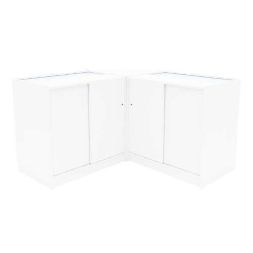 Adonis LED Ladentheke Set CM60 + B900 + C900 – Weiß 2