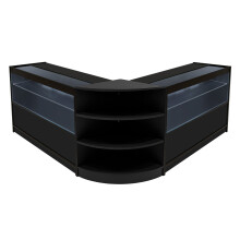 Andromeda LED Winkel Toonbank Set LM60 & 2 x C1200 - Zwart