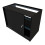 Comptoir de Ventes Verouillables Noir à LED Ensemble Andromeda C1200 LM60 11