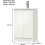 BELOFAY Floor Standing Vanity Unit With Basin 3