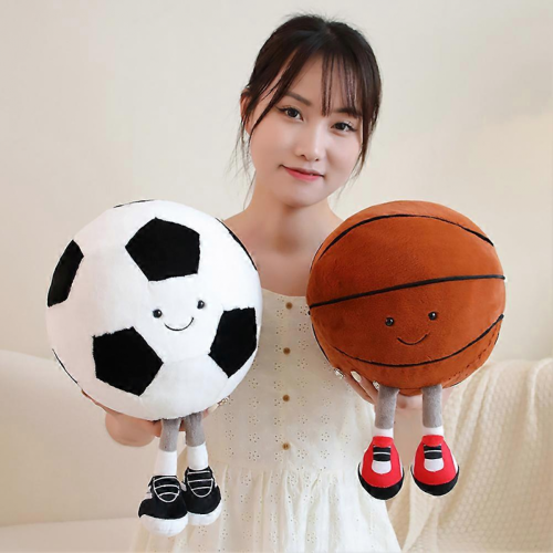 Παιχνίδι γεμιστών μπαλών ποδοσφαίρου Amuseables Sports, Premium βελούδινο μαξιλάρι μπάλα 2