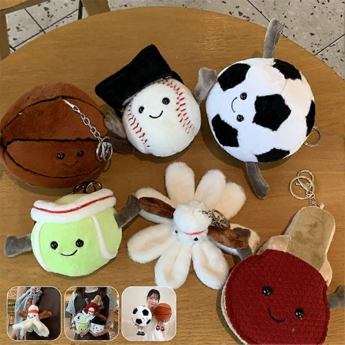 Παιχνίδι γεμιστών μπαλών ποδοσφαίρου Amuseables Sports, Premium βελούδινο μαξιλάρι μπάλα 1