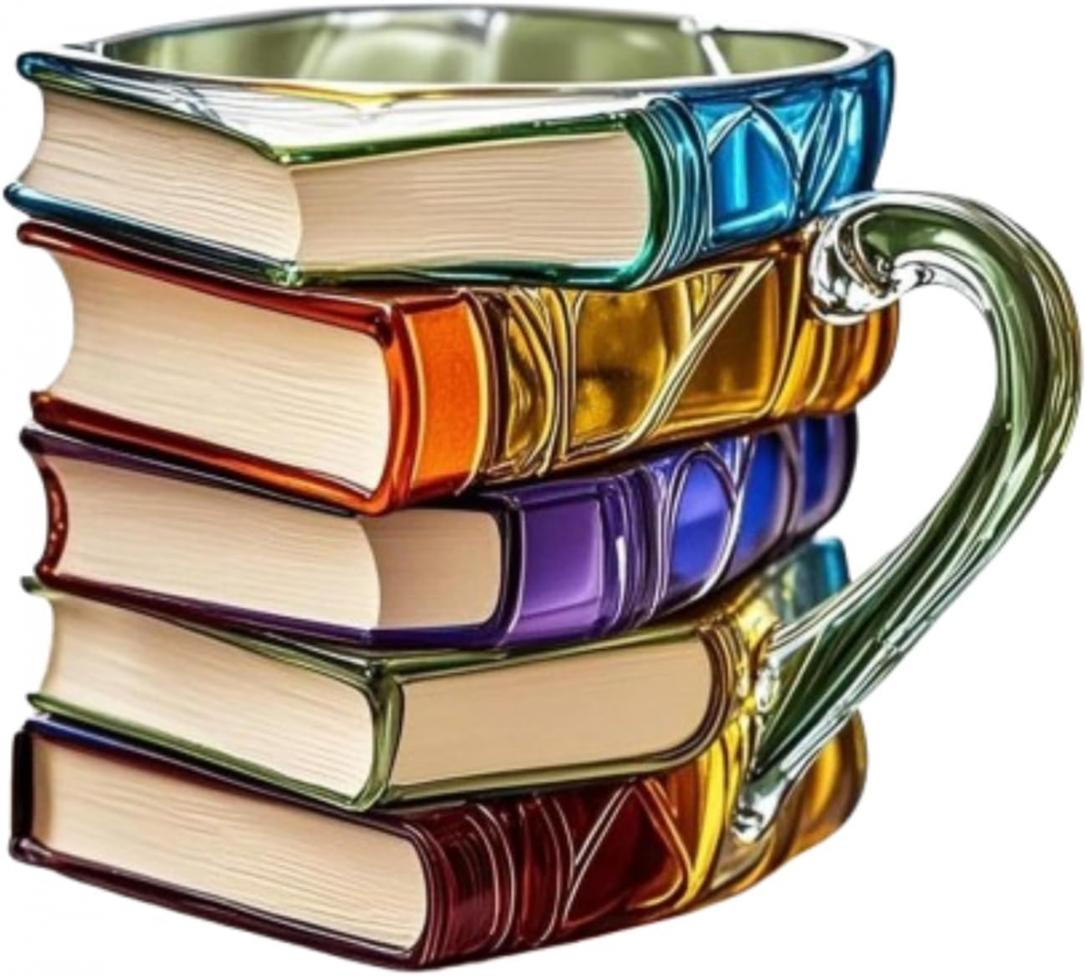 Tasse en verre peinte en 3D, idéale pour les boissons chaudes ou ...