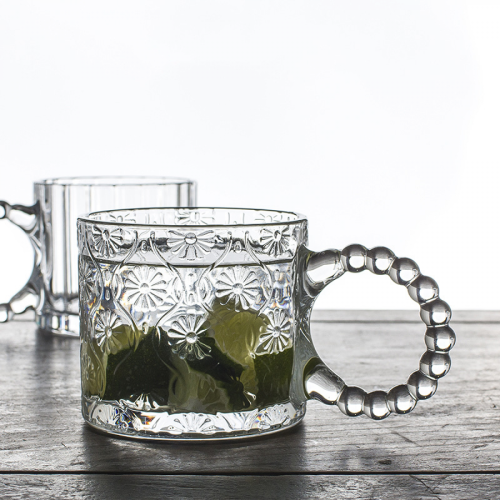 Glass Wine Glass, Square White Wine Glass, Modern Crystal Stemware 2