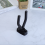 4 Pack Wall Mount Vertical Baseball Bat Holder,black 4