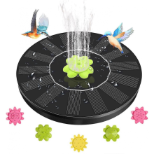 Solar-vogelbad-brunnen,verbesserte Version 1,4-w-solar-brunnenpumpe,schwimmender Solar-vogelfutterbrunnen,kleine Solar-wasserpumpe Mit 5 Dse