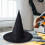 Wizard Hat Portable Breathable OxCompatible withd Fabric Cosplay Witch Cap 2