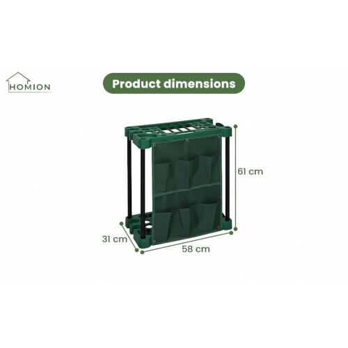 Garden Tool Storage Rack Organizer Caddy Shed Storage Holder Stand 1