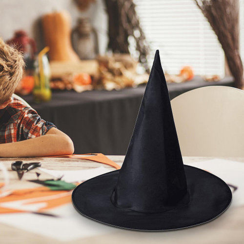 Wizard Hat Portable Breathable OxCompatible withd Fabric Cosplay Witch Cap 2