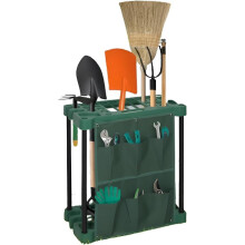 Garden Tool Storage Rack Organizer Caddy Shed Storage Holder Stand