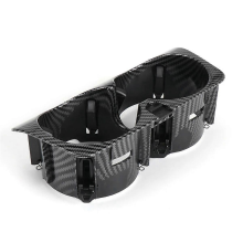 Caixa de armazenamento do console central dianteiro Porta-copos compatível com Mercedes-Benz W205 W253 W213 Suporte para bebidas W