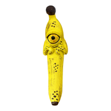 Enfeites Mágicos de Banana - Artesanato em Resina Compatível com Decorações de Festas de Fim de Ano