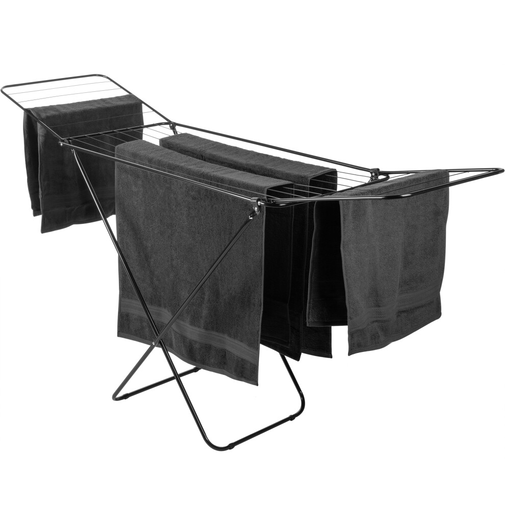 Hardys Foldable Airer Clothes Drying Rack With Wings 14M