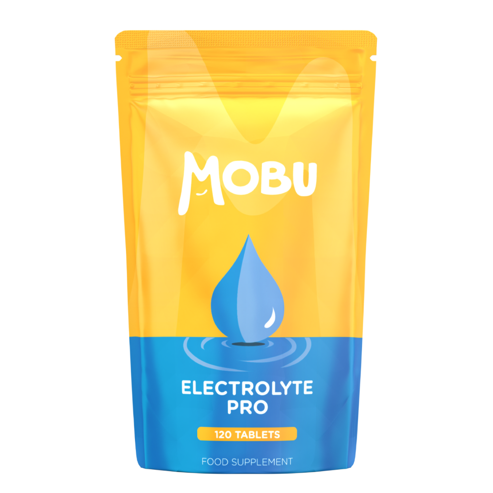 Mobu Electrolyte Pro Tablets Hydration Sodium Magnesium Potassium Salt
