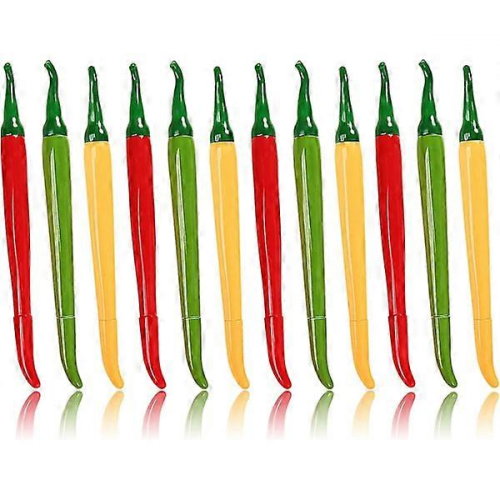 Σετ 12 στυλό gel με μελάνι, στυλό gel Shape Arts Roller Ball 0,5 mm μαύρο μελάνι (τσίλι)