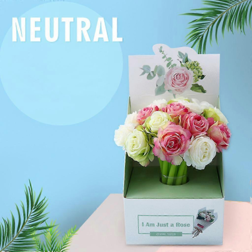 (Μαύρο) Συσκευασία 3 στυλό gel με μελάνι Rose Flower, μαύρο, επαναγεμιζόμενο στυλό υπο 1