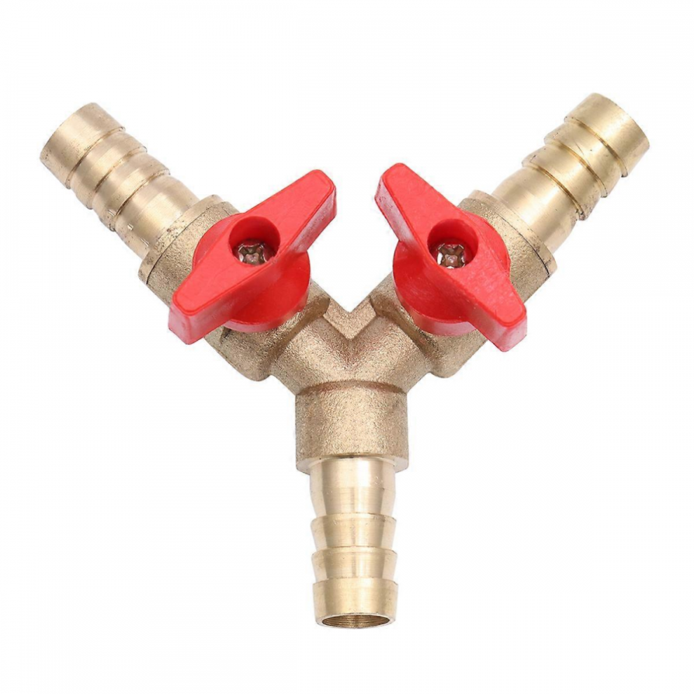 Gas Water Heater 3 Way Connector Valve Brass Shut Valve Brass Twin Shut Valve Brass Y Shaped Valve Hose Barb Valve 9169529012800